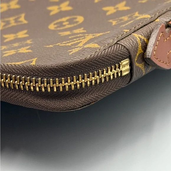 Louis Vuitton Monogram Travel Organizer Wallet - Brown/Gold - Picture 8 of 12